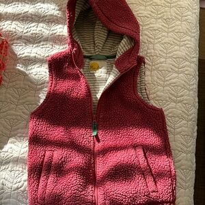 Mini Boden lined Sherpa Vest